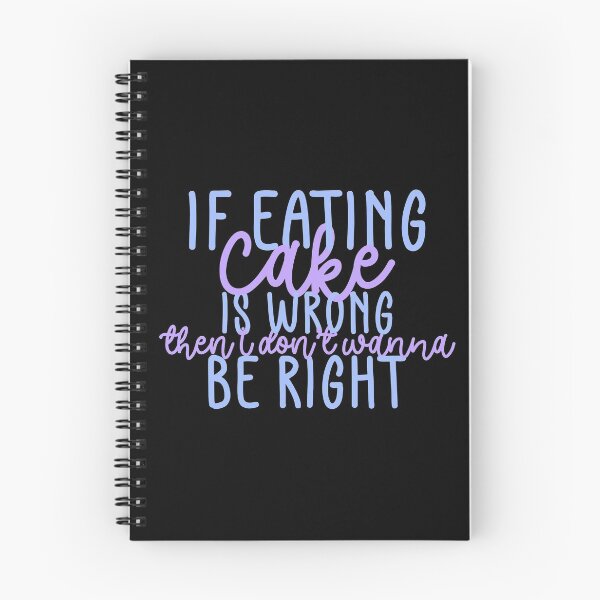 Item preview, Eat The Cake Dark Fan Quote Blue Purple designed and sold by Sunny Collections.
