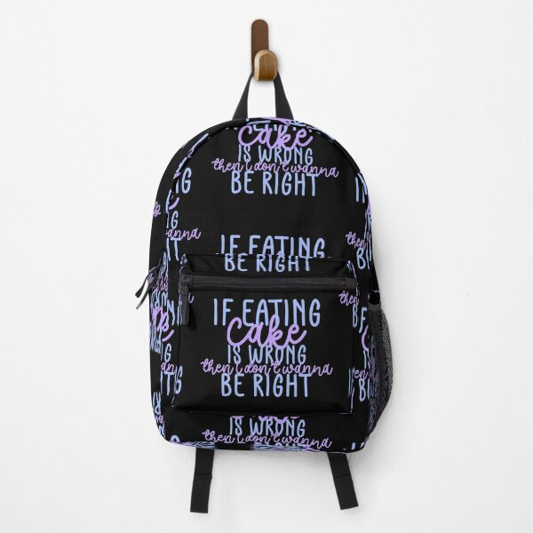 Item preview, Eat The Cake Dark Fan Quote Blue Purple designed and sold by Sunny Collections.