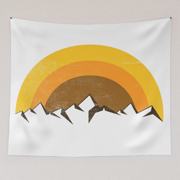 Item preview, autumn mountain sun designed and sold by pholange.