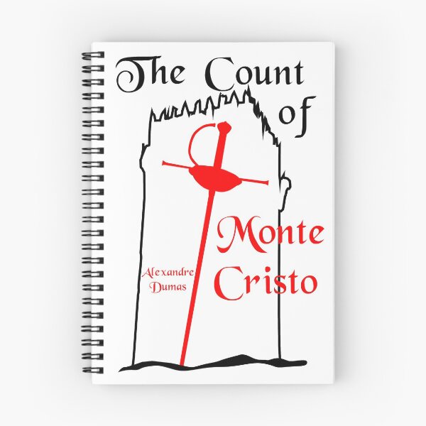Item preview, The Count of Monte Cristo Alexandre Dumas (white art) designed and sold by Vidallz.