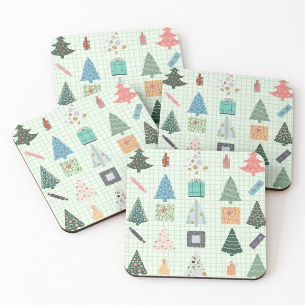 Item preview, Christmas Trees & Presents designed and sold by Old Urban Farmhouse Design Studio.