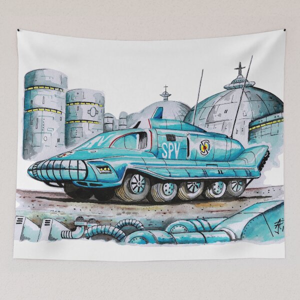 Item preview, Captain Scarlett SPV designed and sold by Creaturama.