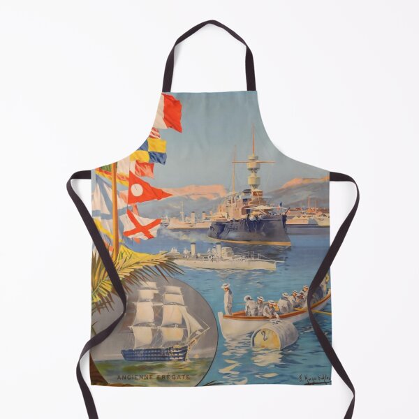 Item preview, retro classic Toulon poster designed and sold by CorasPosters.