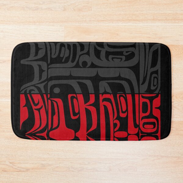 Item preview, Bentwood Box - Red, Black, Grey designed and sold by Lou-ann Neel.
