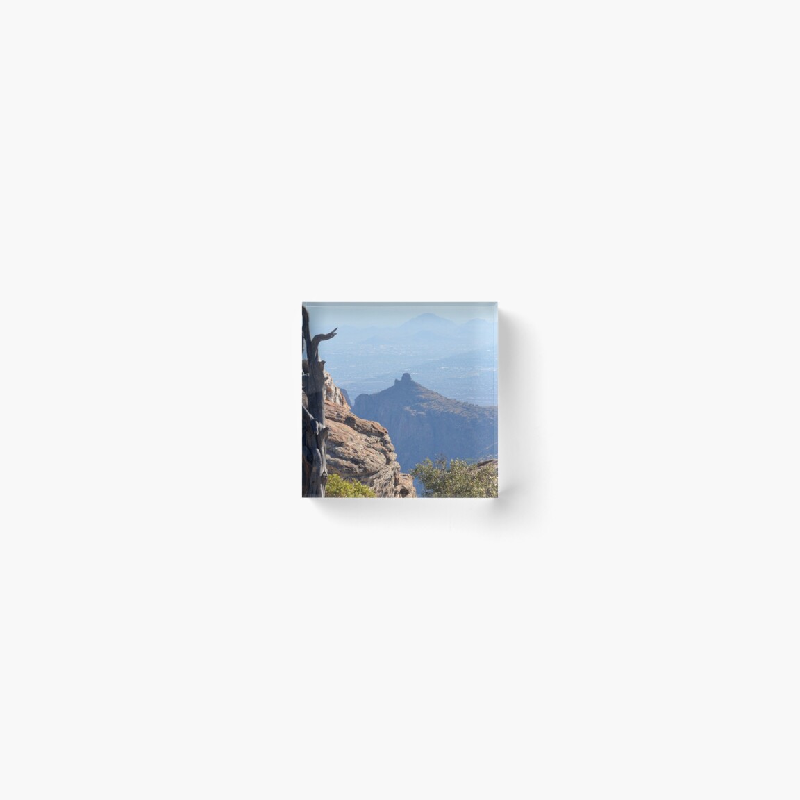 Enjoy the view Acrylic Block