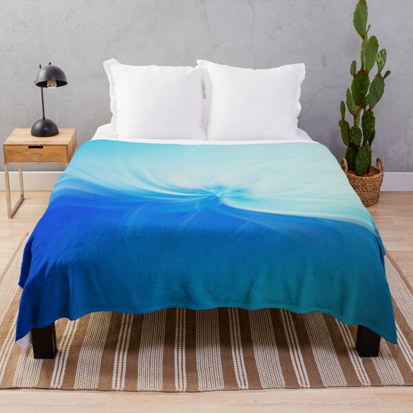 Item preview, Abstract wavy ocean colorful vivid fiber pattern  designed and sold by Patrick Khoury.