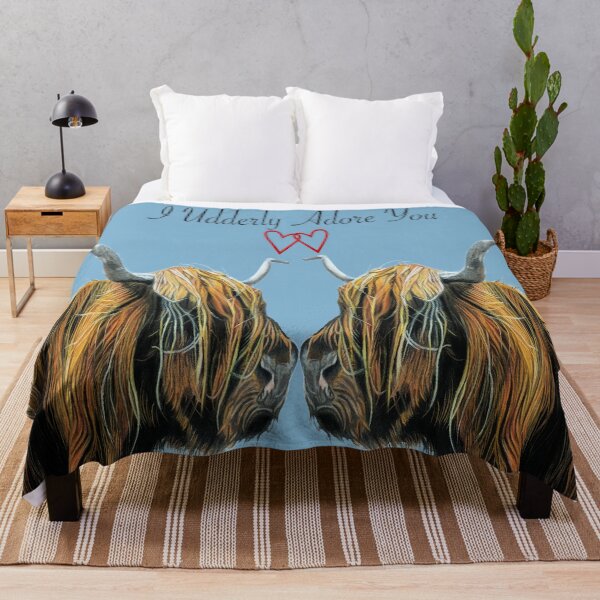 Item preview, I Udderly Adore you Highland Cow Gift Range designed and sold by IslesArt.