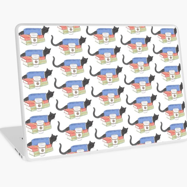 Item preview, Gatos, libros y café designed and sold by Charlotte-James.