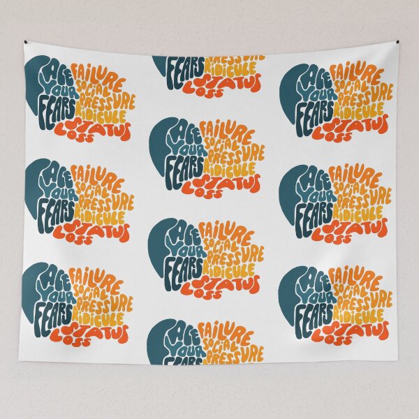 Item preview, Face your fears designed and sold by whatafabday.