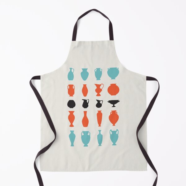 Item preview, Pop Art Greek Vases Silhouettes Ancient Greece Pottery designed and sold by Inogitna Designs.