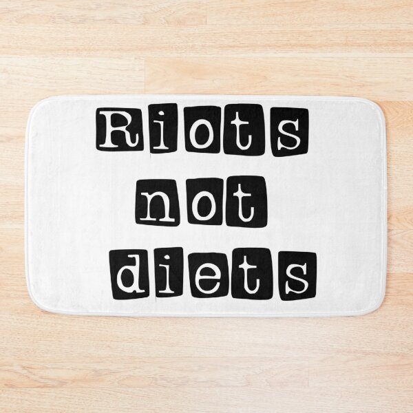 Item preview, Riots not diets  designed and sold by mikoala50.