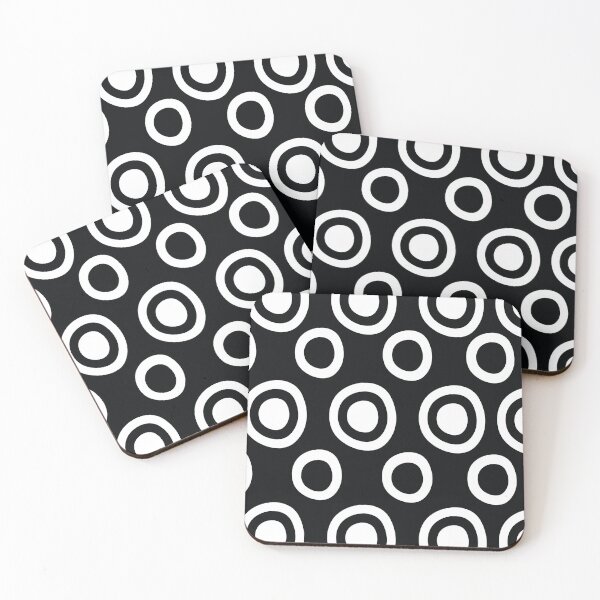 Item preview, Black and White Circles Remix designed and sold by 6256design.
