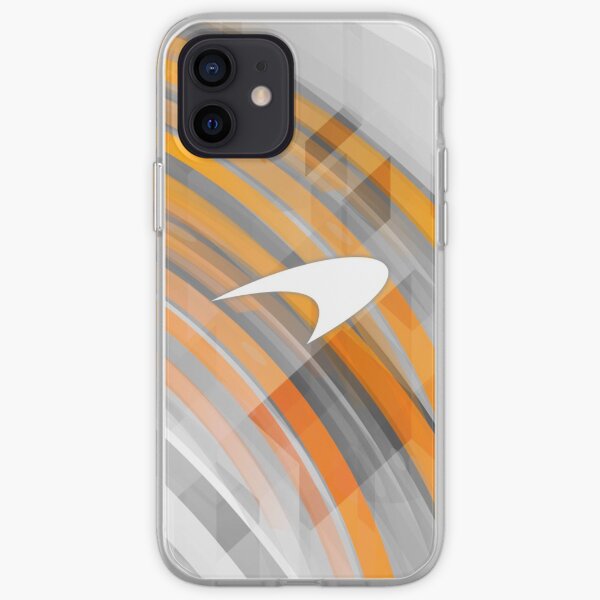 McLaren F1 race team logo illustration iPhone Soft Case
