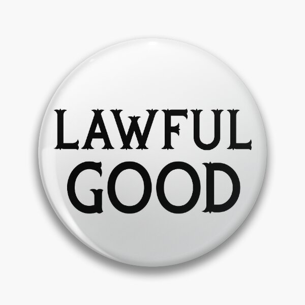 Item preview, Lawful Good! designed and sold by DoodleDashCollective.