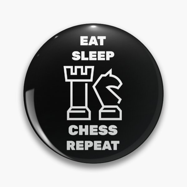Item preview, Eat Sleep Chess Repeat designed and sold by joabaj.