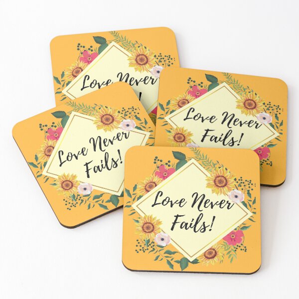 Item preview, Love Never Fails designed and sold by fsultesart.