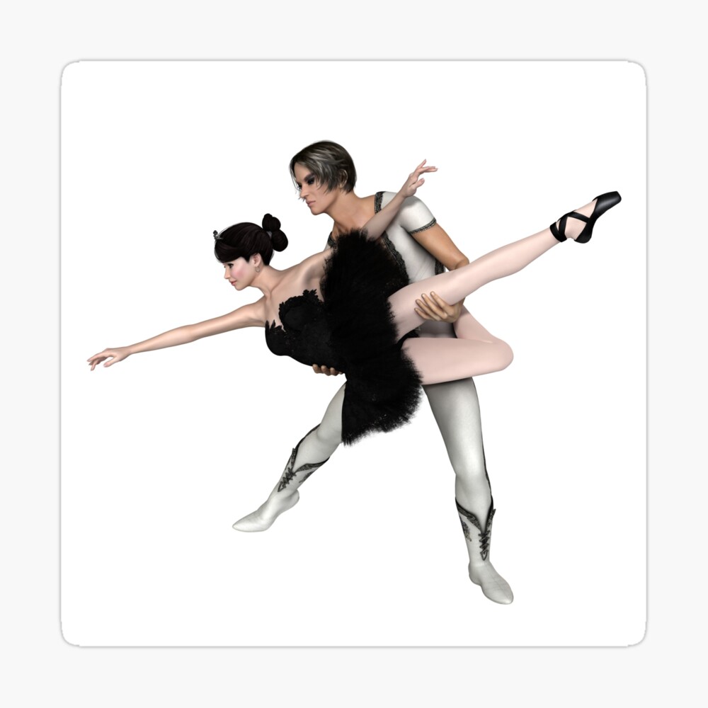 Pas De Deux from Swan Lake" by algoldesigns |