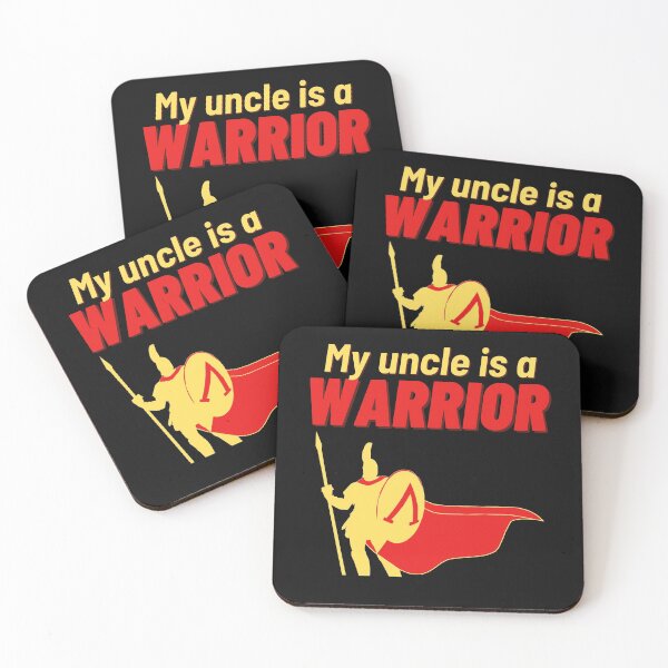 Item preview, My uncle is a warrior designed and sold by Funtastic-GOODS.