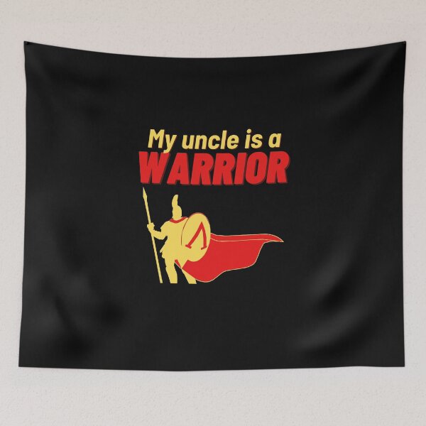 Item preview, My uncle is a warrior designed and sold by Funtastic-GOODS.