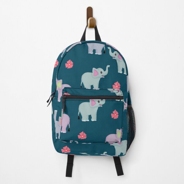 Item preview, cute elephant pattern-dark blue designed and sold by Vinaerick.