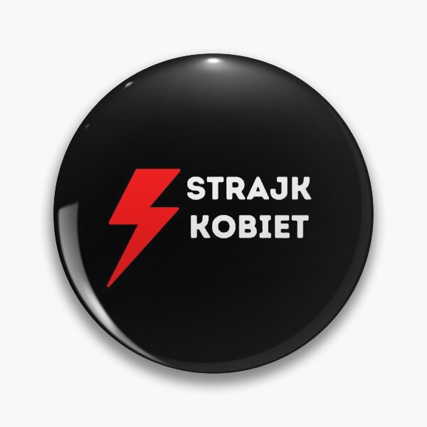 Item preview, Strajk Kobiet - lightning bolt - white version designed and sold by PinkDuckTees.