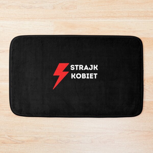 Item preview, Strajk Kobiet - lightning bolt - white version designed and sold by PinkDuckTees.
