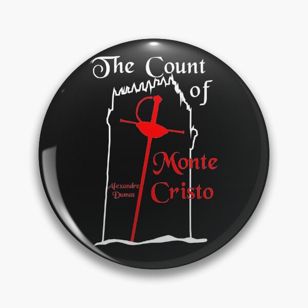 Item preview, The Count of Monte Cristo Alexandre Dumas (white art) designed and sold by Vidallz.
