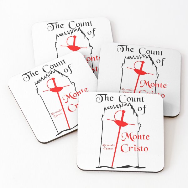 Item preview, The Count of Monte Cristo Alexandre Dumas (white art) designed and sold by Vidallz.