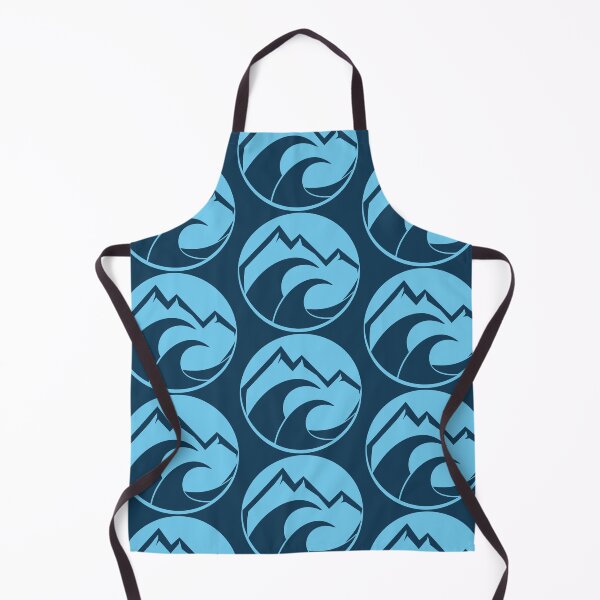 Item preview, jagged mountain and crashing ocean abstract designed and sold by pholange.