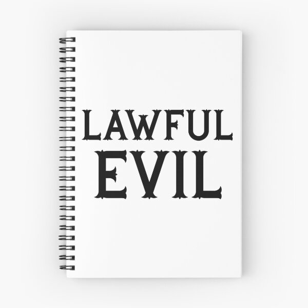 Item preview, Lawful Evil! designed and sold by DoodleDashCollective.