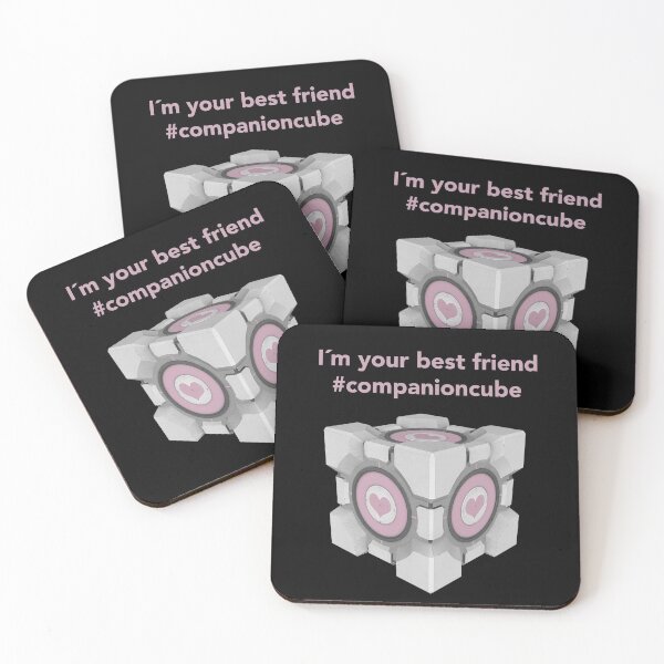 Item preview, Portal companion cube designed and sold by LokittyLevi.