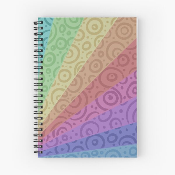 Item preview, Rainbow circles and dots, muted designed and sold by JcB-Arts.