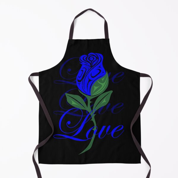 Item preview, Blue Rose on Black designed and sold by Lou-ann Neel.