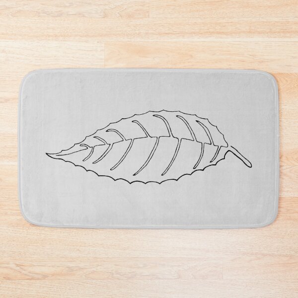Item preview, Single-Line Leaf (Dark on Light) designed and sold by TreehopperTradingCo.