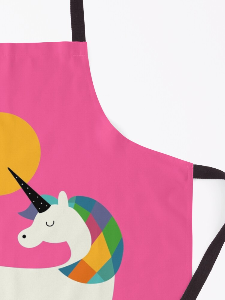 Alternate view of To be a unicorn Apron