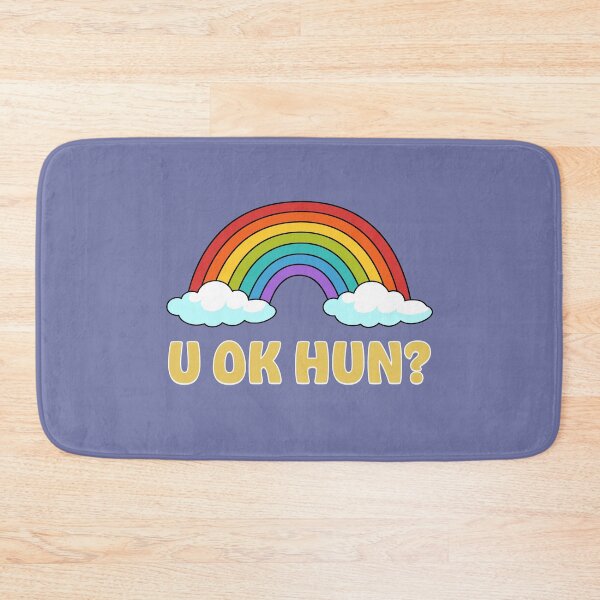 Item preview, U OK HUN? Funny Rainbow designed and sold by ForFunDesigns.