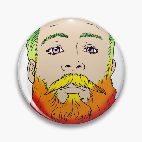 Item preview, Rainbow Beard WL designed and sold by kimberlykenan.