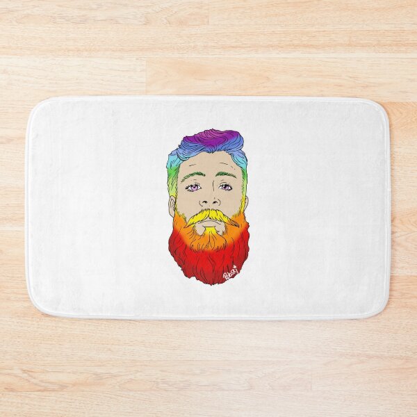 Item preview, Rainbow Beard WL designed and sold by kimberlykenan.