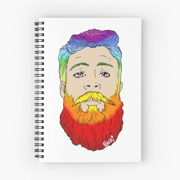 Item preview, Rainbow Beard WL designed and sold by kimberlykenan.
