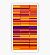Sunrise spectrum data glitch Sticker