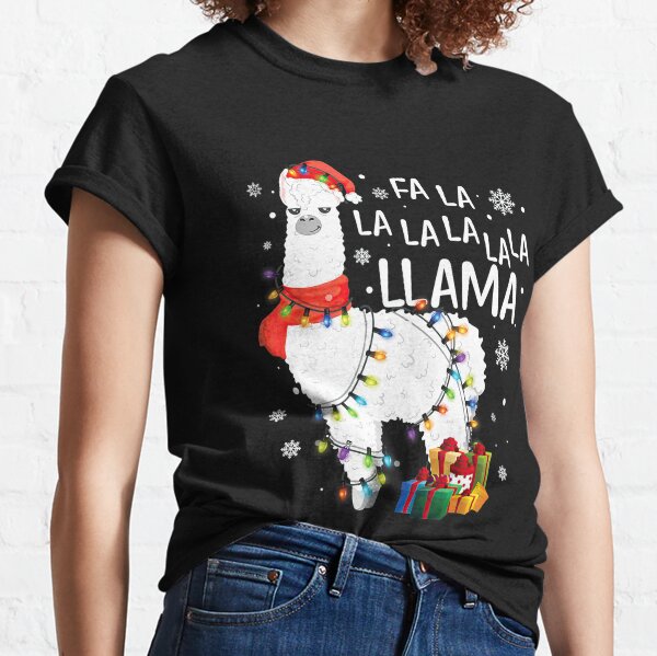 Llama T Shirts for Sale Redbubble