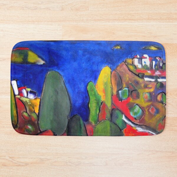 Item preview, Italian coast hills painting designed and sold by Covo Studio.