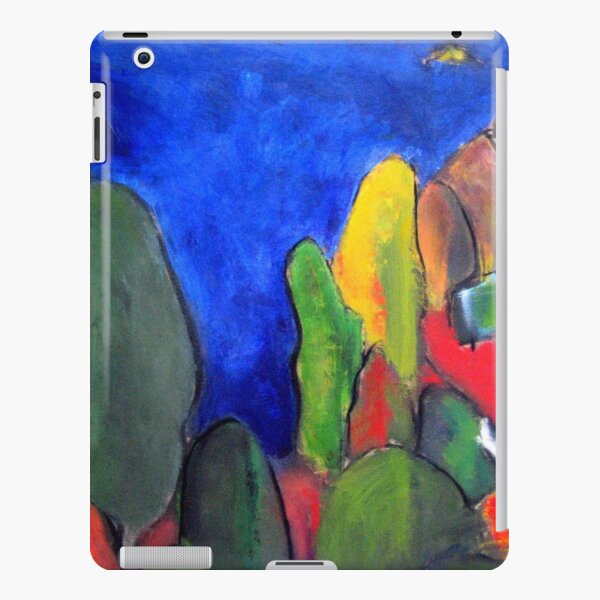 Cuadro colinas de la costa italiana Funda rígida para iPad