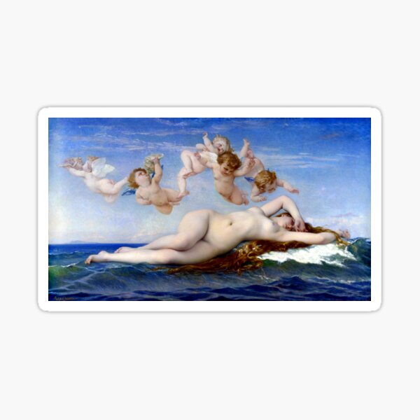 Alexandre Cabanel The Birth of Venus Sticker