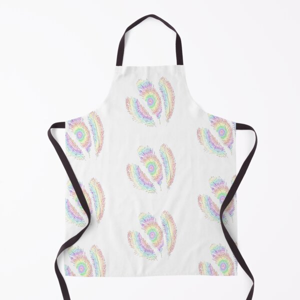 Item preview, Feather rainbow mandala. designed and sold by artbycaseylh.