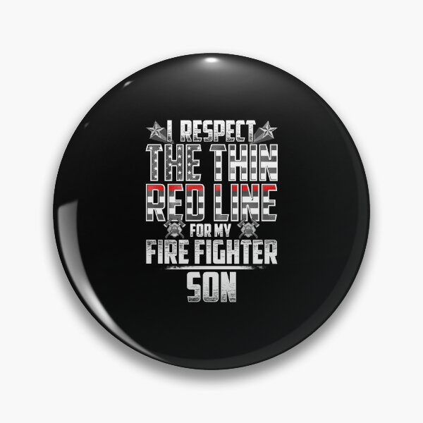 Item preview, Son Fire Fighter Thin Red Line designed and sold by wheedesign.