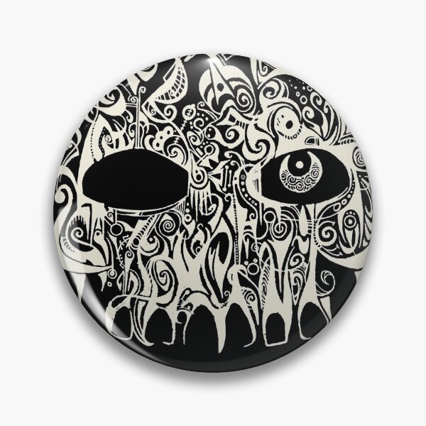 Item preview, Bone White Skull Doodle designed and sold by Ezika.