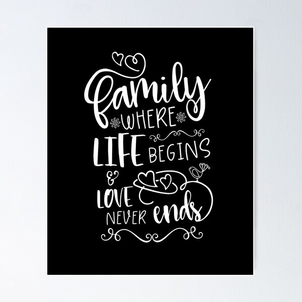 Item preview, Familia: donde la vida comienza y el amor nunca termina designed and sold by AvilionDesigns.