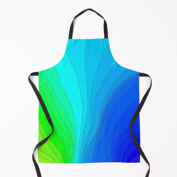Item preview, Wavy Pattern Blue + Green designed and sold by CarolineLembke.