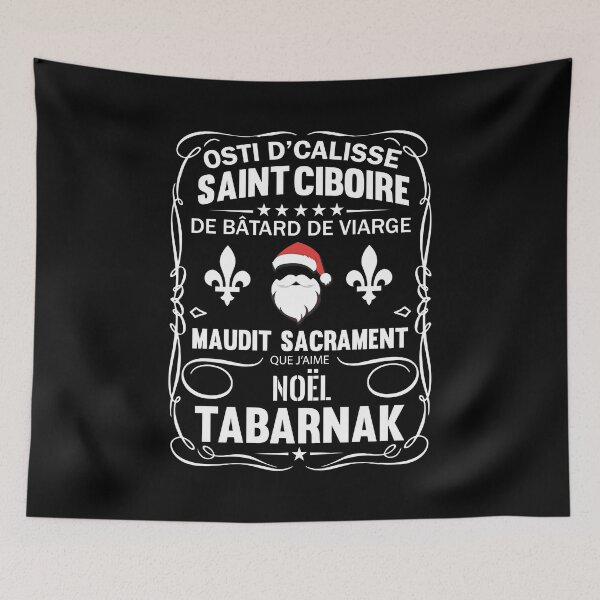 Item preview, Noel Quebecois - Sacre et Humor du Quebec - Funny and in French! designed and sold by Sampik.